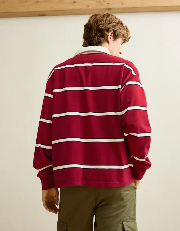 AE Boxy Fit Rugby Shirt