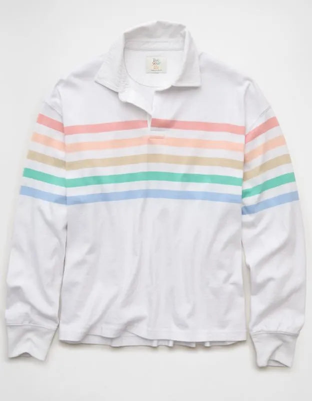 AE Pride Boxy Rugby Shirt