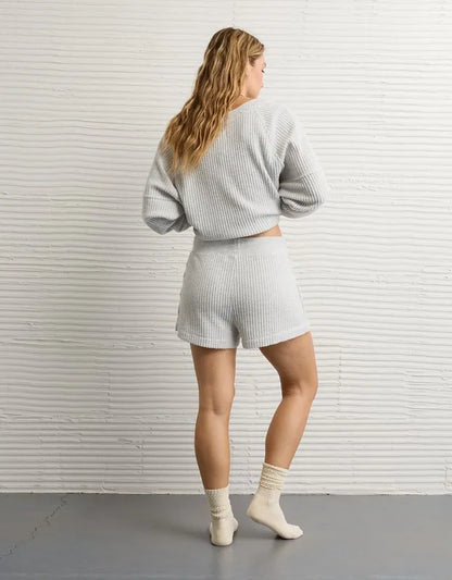 AE High-Waisted Big Hug Fleece Short