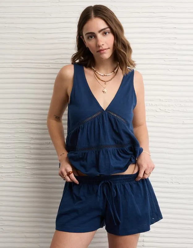 AE Sunchaser High-Waisted Knit Short