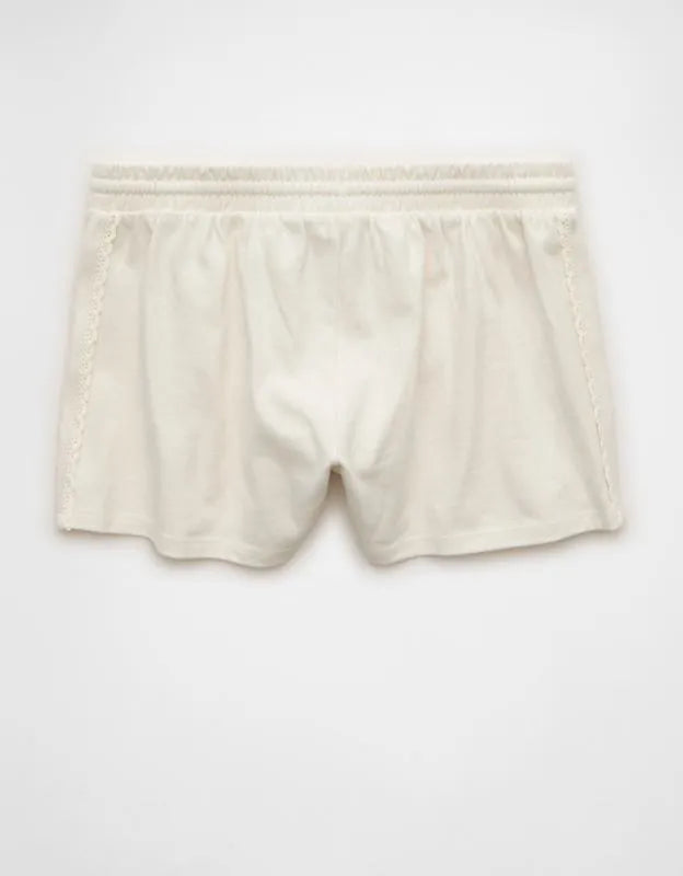 AE Crochet Trim Knit Short