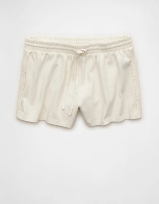 AE Crochet Trim Knit Short