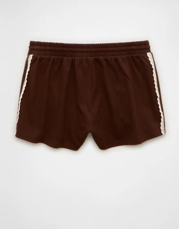 AE Crochet Trim Knit Short