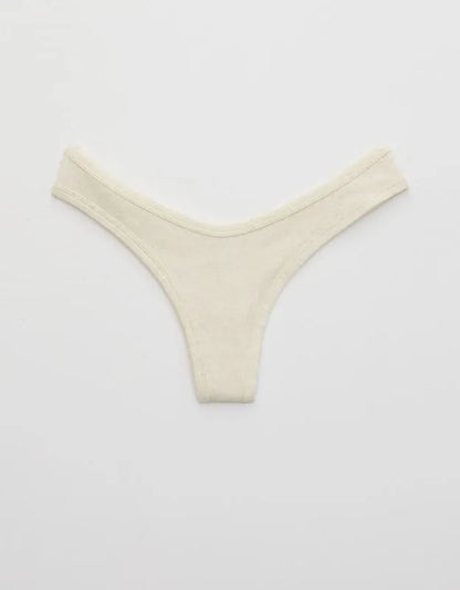 Superchill Cotton Rib Thong Underwear