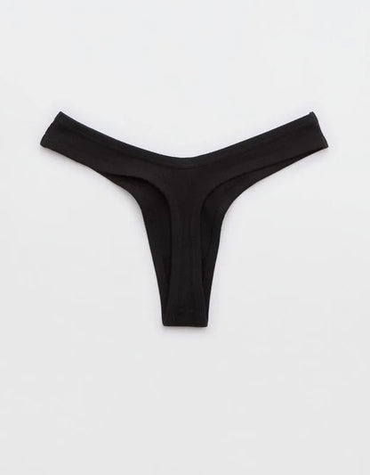 Superchill Cotton Rib Thong Underwear