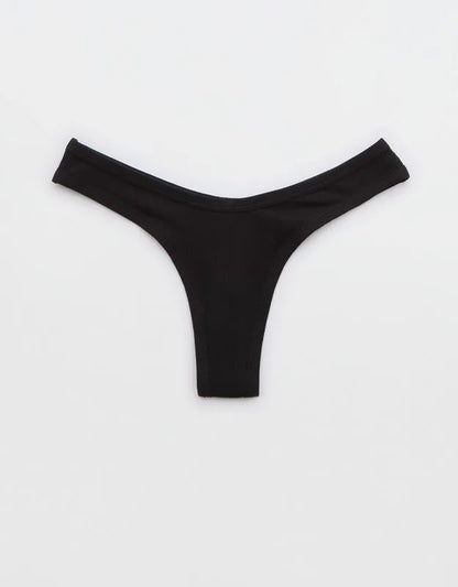 Superchill Cotton Rib Thong Underwear