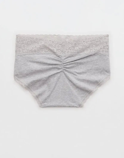 Superchill Vintage Lace Cotton Boybrief Underwear