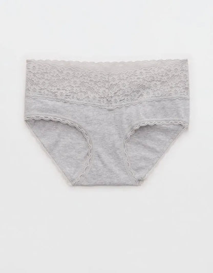 Superchill Vintage Lace Cotton Boybrief Underwear