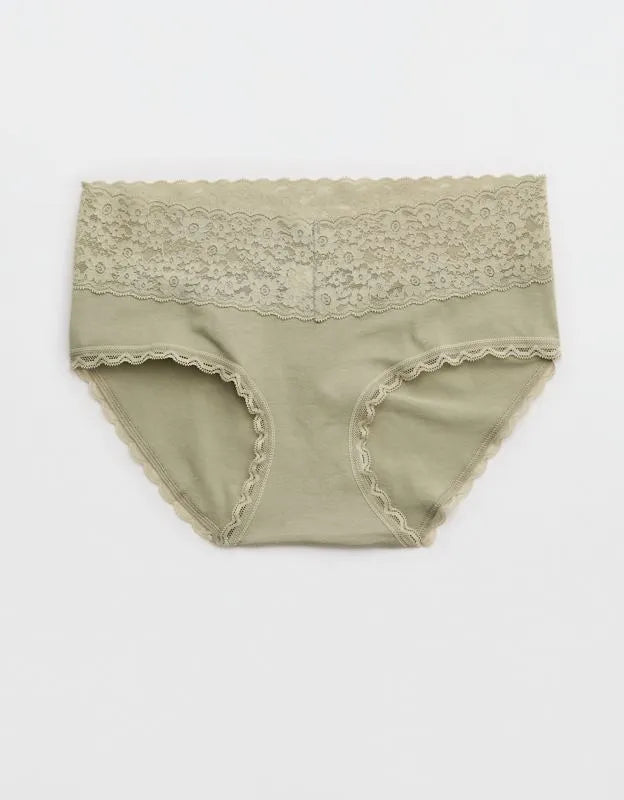 Superchill Vintage Lace Cotton Boybrief Underwear