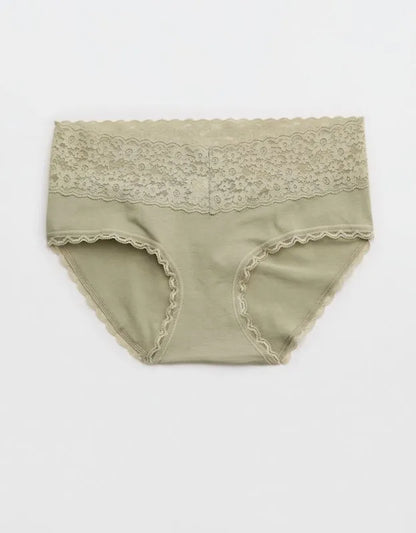 Superchill Vintage Lace Cotton Boybrief Underwear