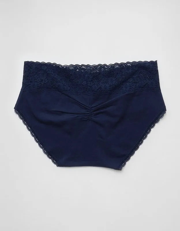 Superchill Vintage Lace Cotton Boybrief Underwear