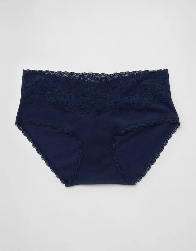 Superchill Vintage Lace Cotton Boybrief Underwear