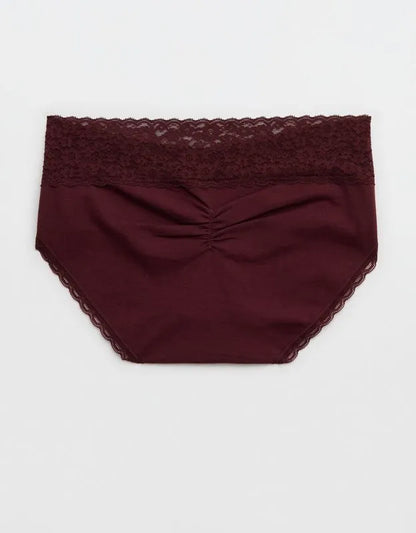 Superchill Vintage Lace Cotton Boybrief Underwear