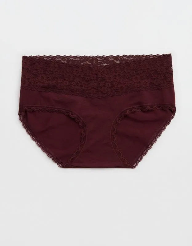 Superchill Vintage Lace Cotton Boybrief Underwear