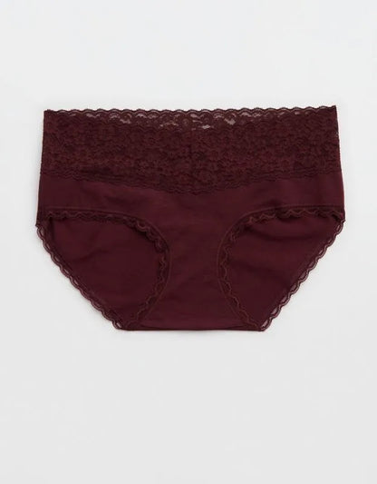 Superchill Vintage Lace Cotton Boybrief Underwear
