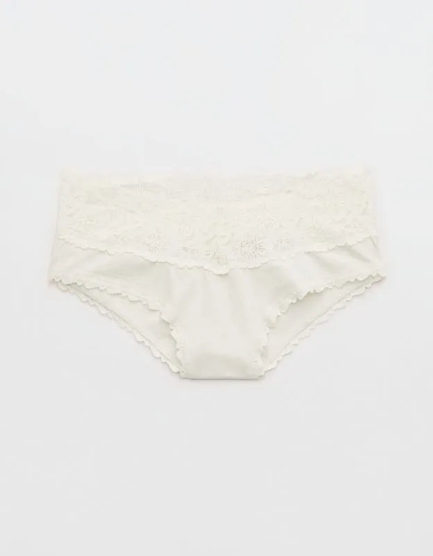 Superchill Cotton Rosey Lace Cheeky Underwear