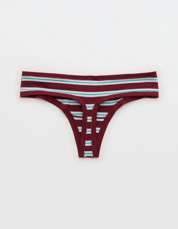 Superchill Cotton Button Thong Underwear