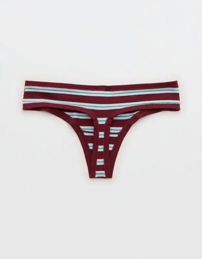 Superchill Cotton Button Thong Underwear