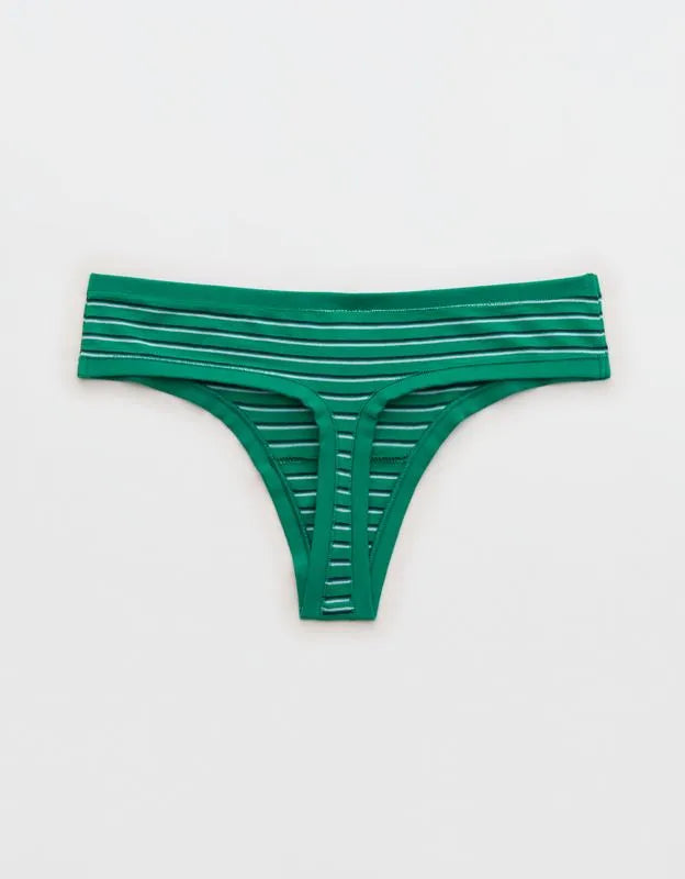 Superchill Cotton Button Thong Underwear