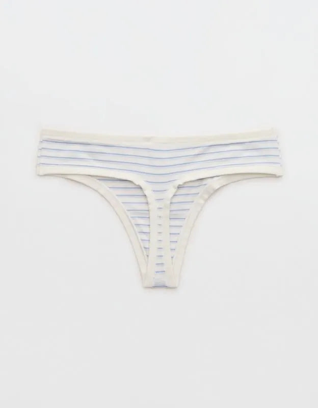 Superchill Cotton Button Thong Underwear