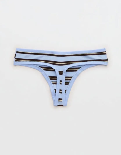 Superchill Cotton Button Thong Underwear