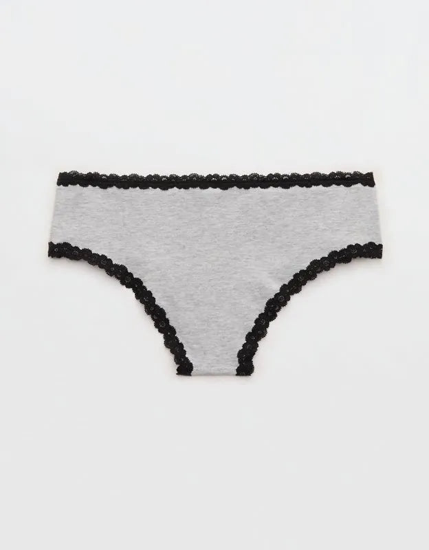 Superchill Cotton Lace Cheeky Underwear