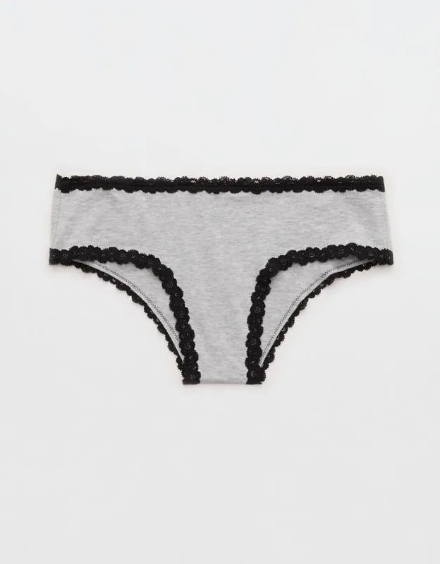 Superchill Cotton Lace Cheeky Underwear