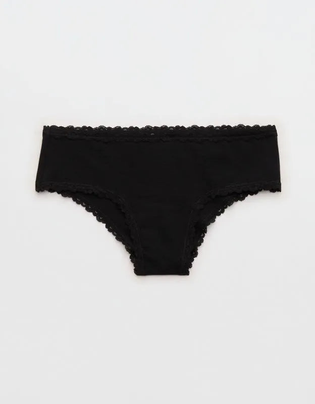 Superchill Cotton Lace Cheeky Underwear