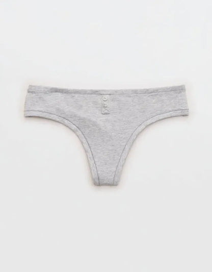 Superchill Cotton Button Thong Underwear