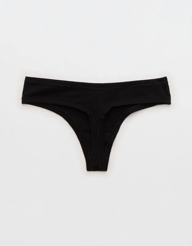 Superchill Cotton Button Thong Underwear