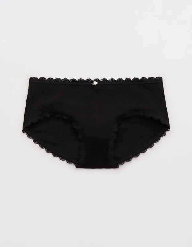 Superchill Cotton Pointelle Lace Boybrief Underwear