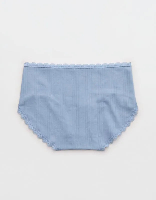 Superchill Cotton Pointelle Lace Boybrief Underwear