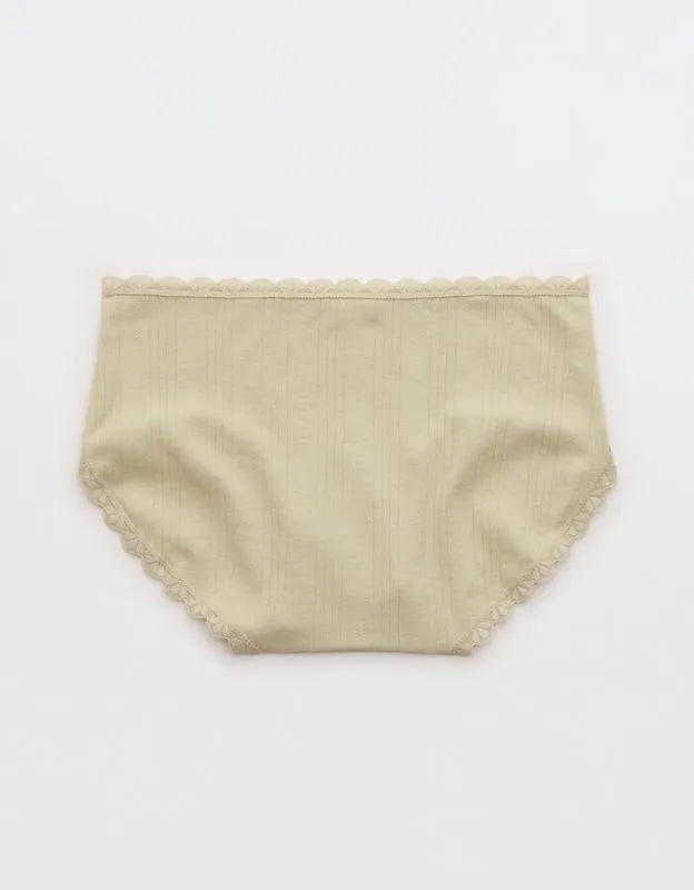 Superchill Cotton Pointelle Lace Boybrief Underwear