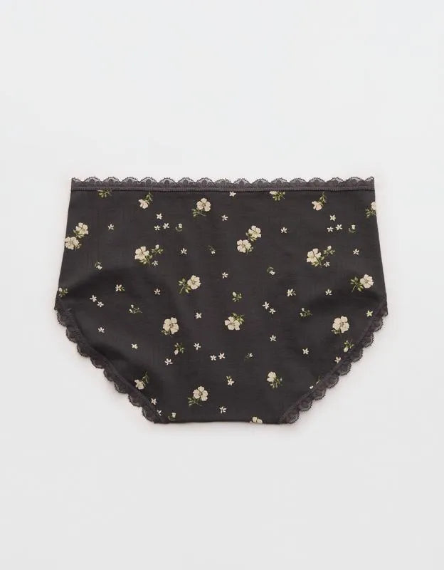 Superchill Cotton Pointelle Lace Boybrief Underwear