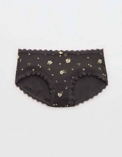 Superchill Cotton Pointelle Lace Boybrief Underwear