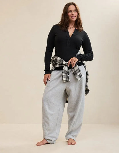 Aerie Essential Henley Layering T-Shirt