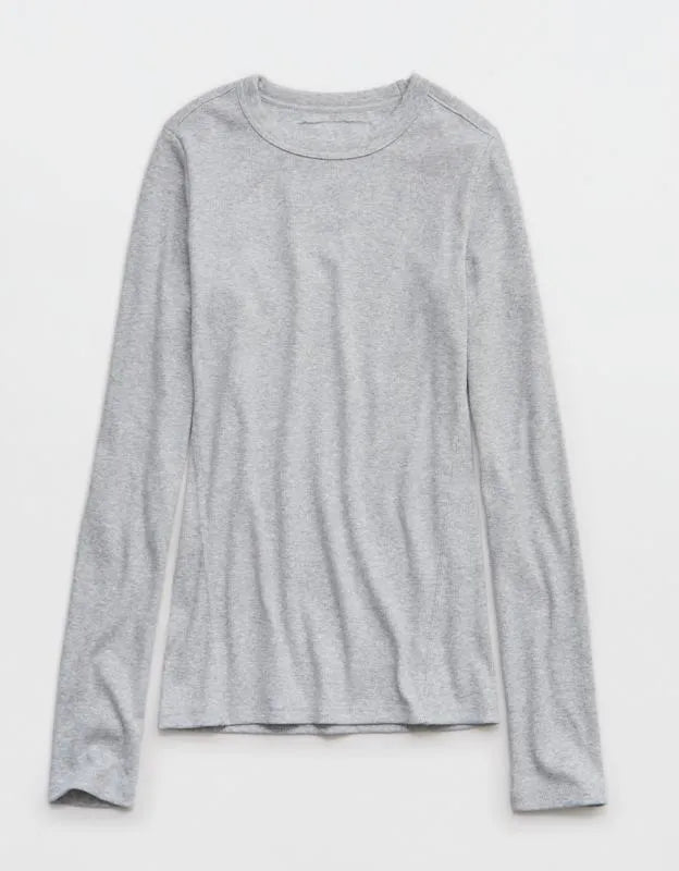 Aerie Essential Crew Layering T-Shirt