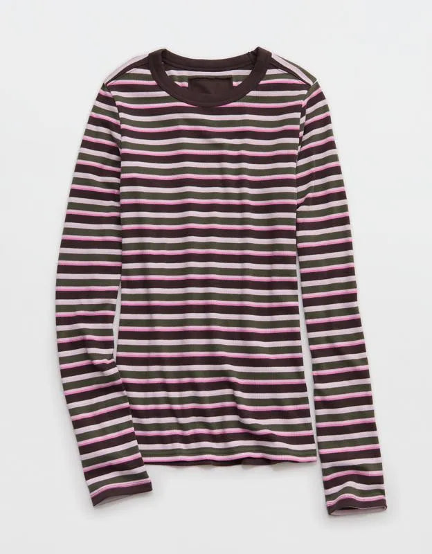 Aerie Essential Crew Layering T-Shirt