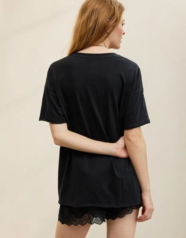 Aerie Oversized Crew Boyfriend T-Shirt