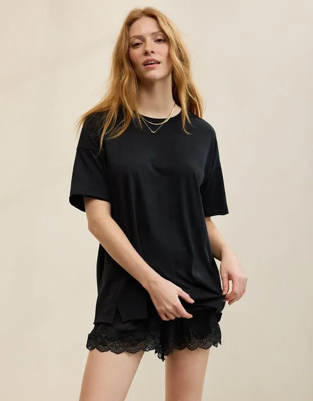 Aerie Oversized Crew Boyfriend T-Shirt