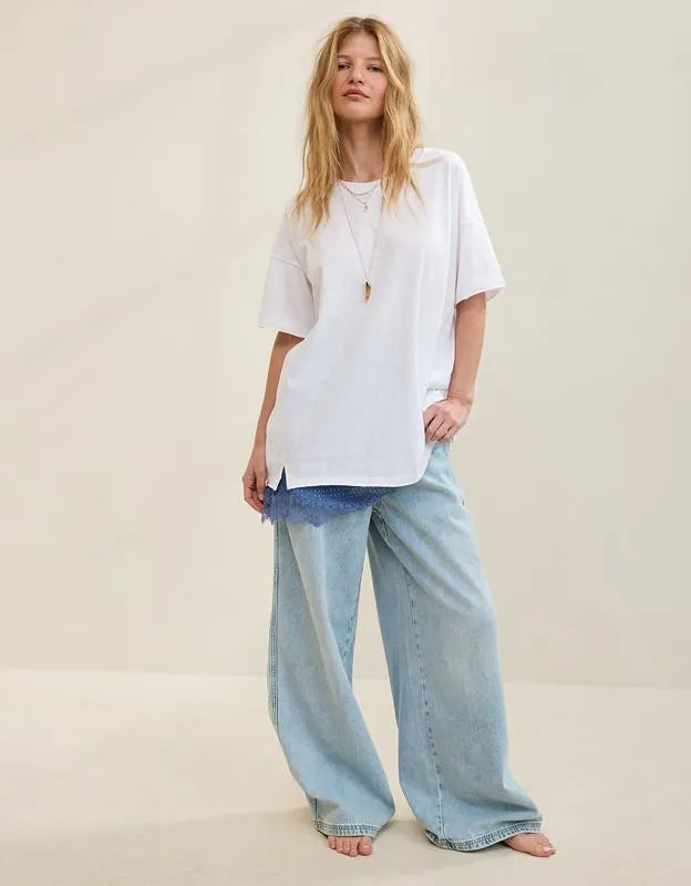 Aerie Oversized Crew Boyfriend T-Shirt