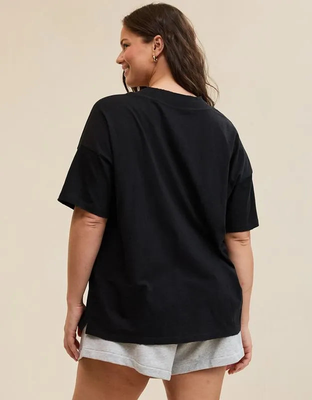 Aerie Basic V-Neck Boyfriend T-Shirt