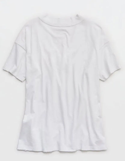 Aerie Basic V-Neck Boyfriend T-Shirt
