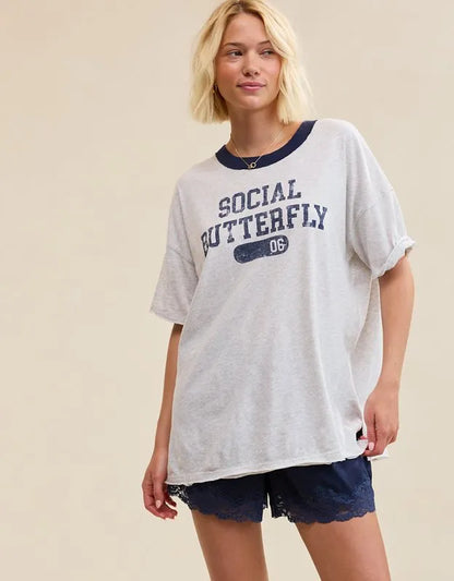Aerie Oversized Crew Boyfriend T-Shirt