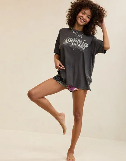 Aerie Oversized Crew Boyfriend T-Shirt