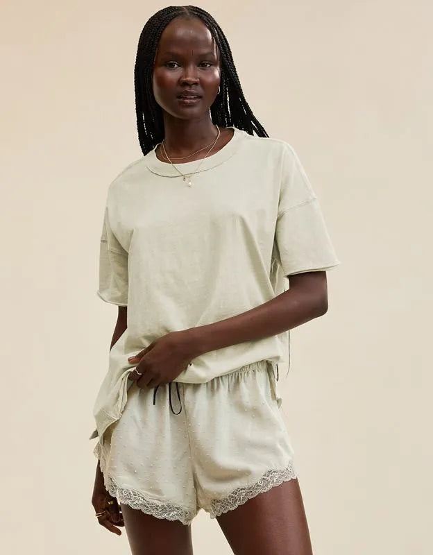 Aerie Oversized Crew Boyfriend T-Shirt