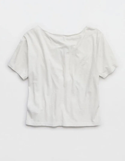Aerie Off-The-Shoulder Relaxed T-Shirt