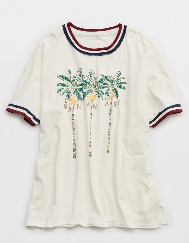 Aerie Oversized Crew Boyfriend T-Shirt