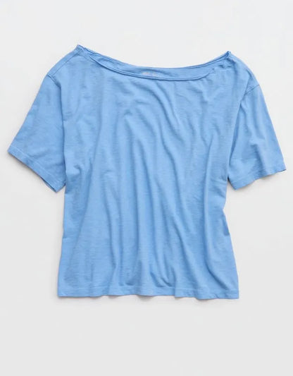 Aerie Off-The-Shoulder Relaxed T-Shirt