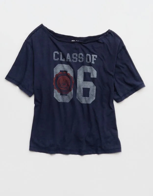 Aerie Off-The-Shoulder Relaxed T-Shirt